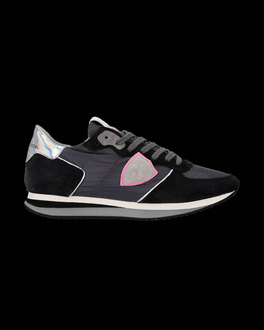 Philippe Model Sneaker casual Trpx da donna in nylon e pelle - Antracite Negozi Online