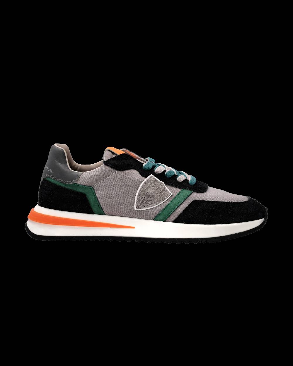 Philippe Model Sneaker Tropez 2.1 Uomo, Grigio e Arancio Novità