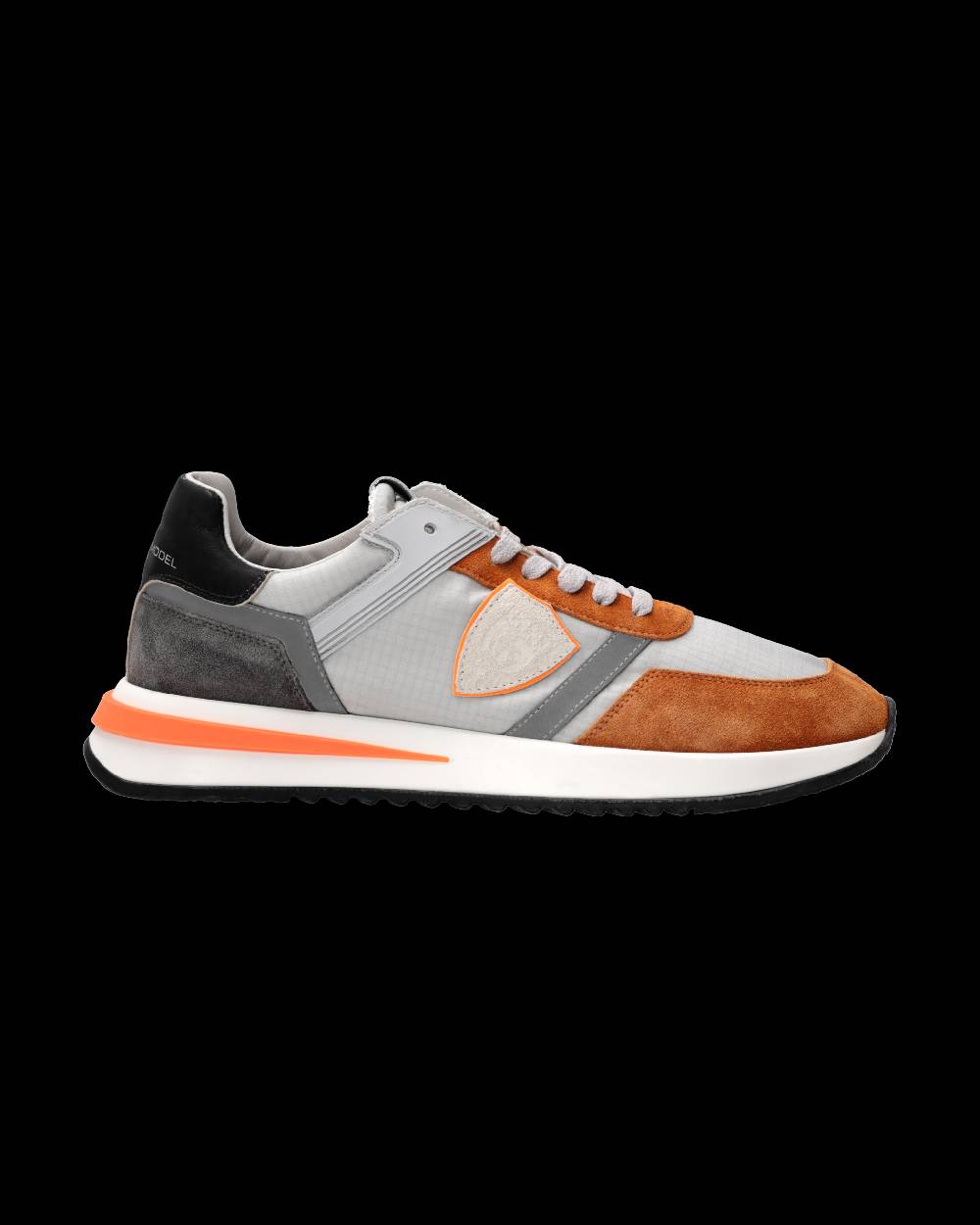 Philippe Model Sneaker Tropez 2.1 Uomo, Grigio e Cognac Offerta