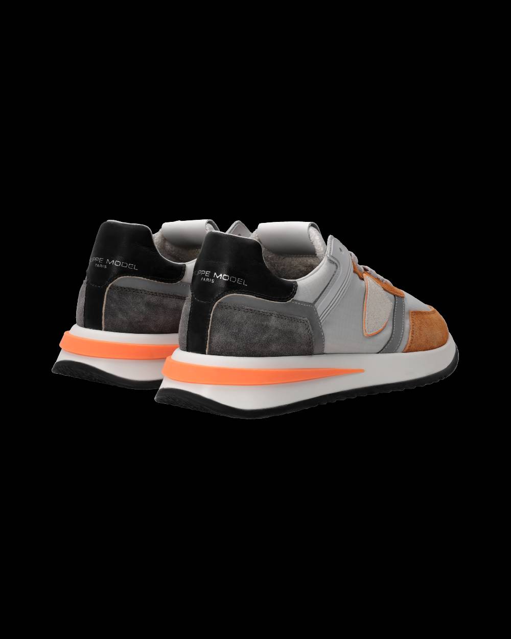 Philippe Model Sneaker Tropez 2.1 Uomo, Grigio e Cognac Offerta