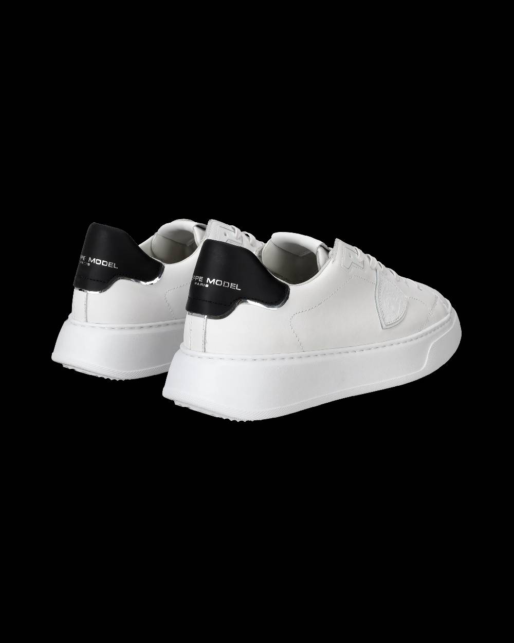 Philippe Model Sneaker bassa Temple uomo - bianco e nero Saldi