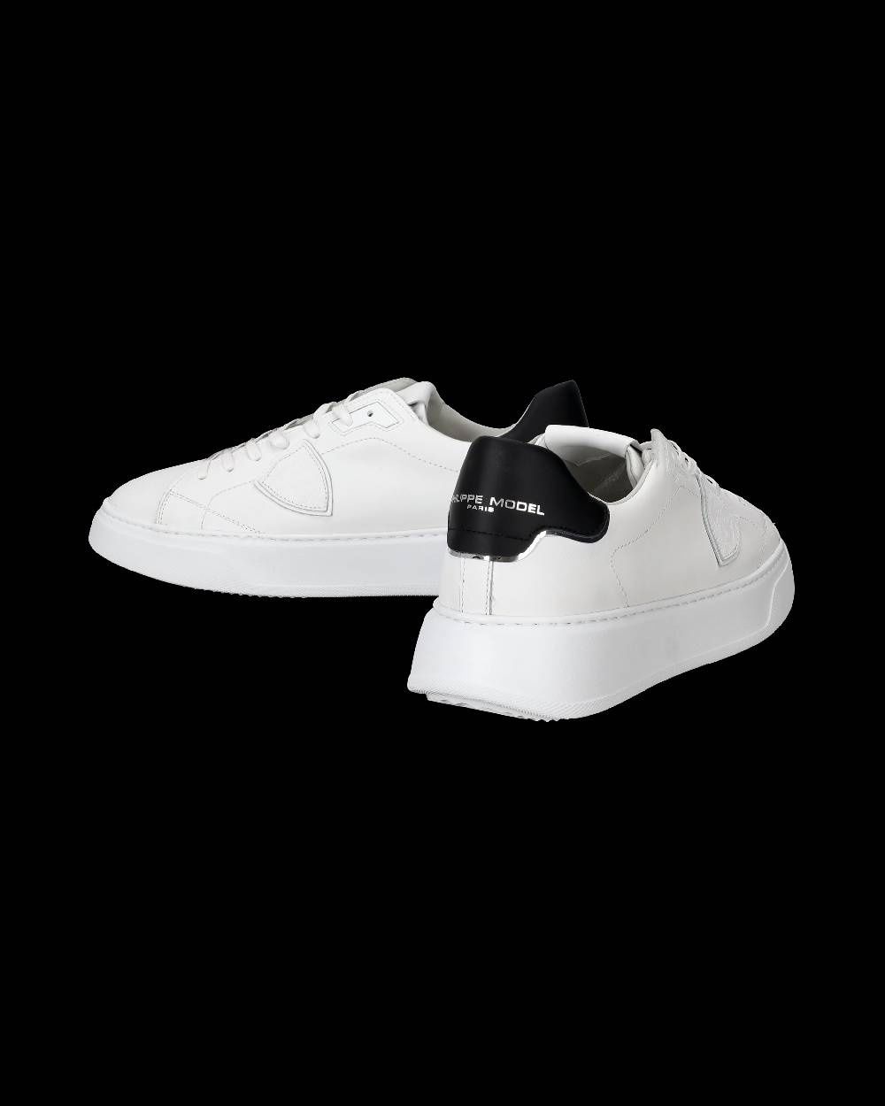 Philippe Model Sneaker bassa Temple uomo - bianco e nero Saldi