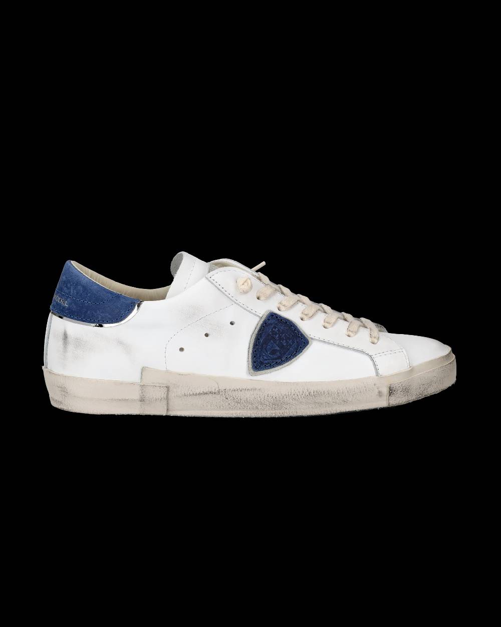 Philippe Model Sneaker basse Paris uomo - bianco e bluette Offerte