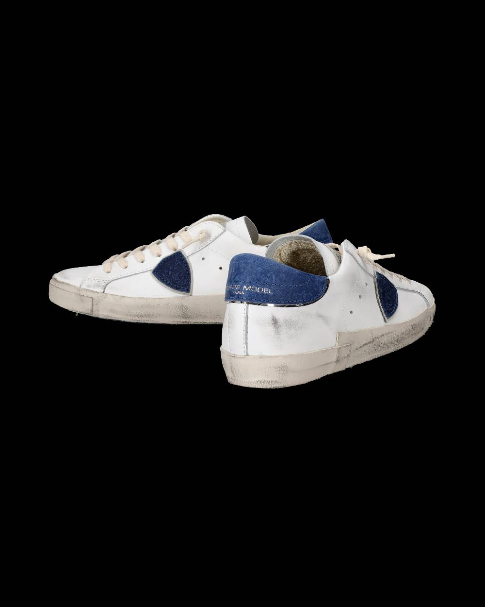 Philippe Model Sneaker basse Paris uomo - bianco e bluette Offerte