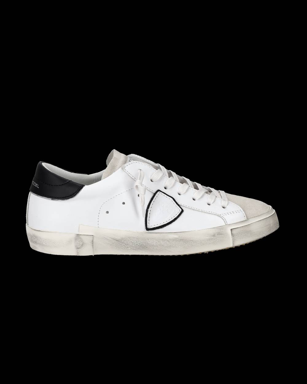 Philippe Model Sneaker bassa Prsx uomo - bianco e nero Vendita Calda