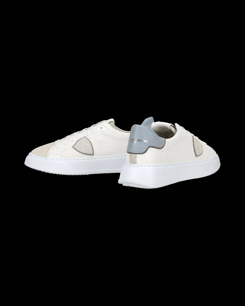 Philippe Model Sneaker casual Temple da uomo in pelle - Azzurro e bianco I Più Venduti