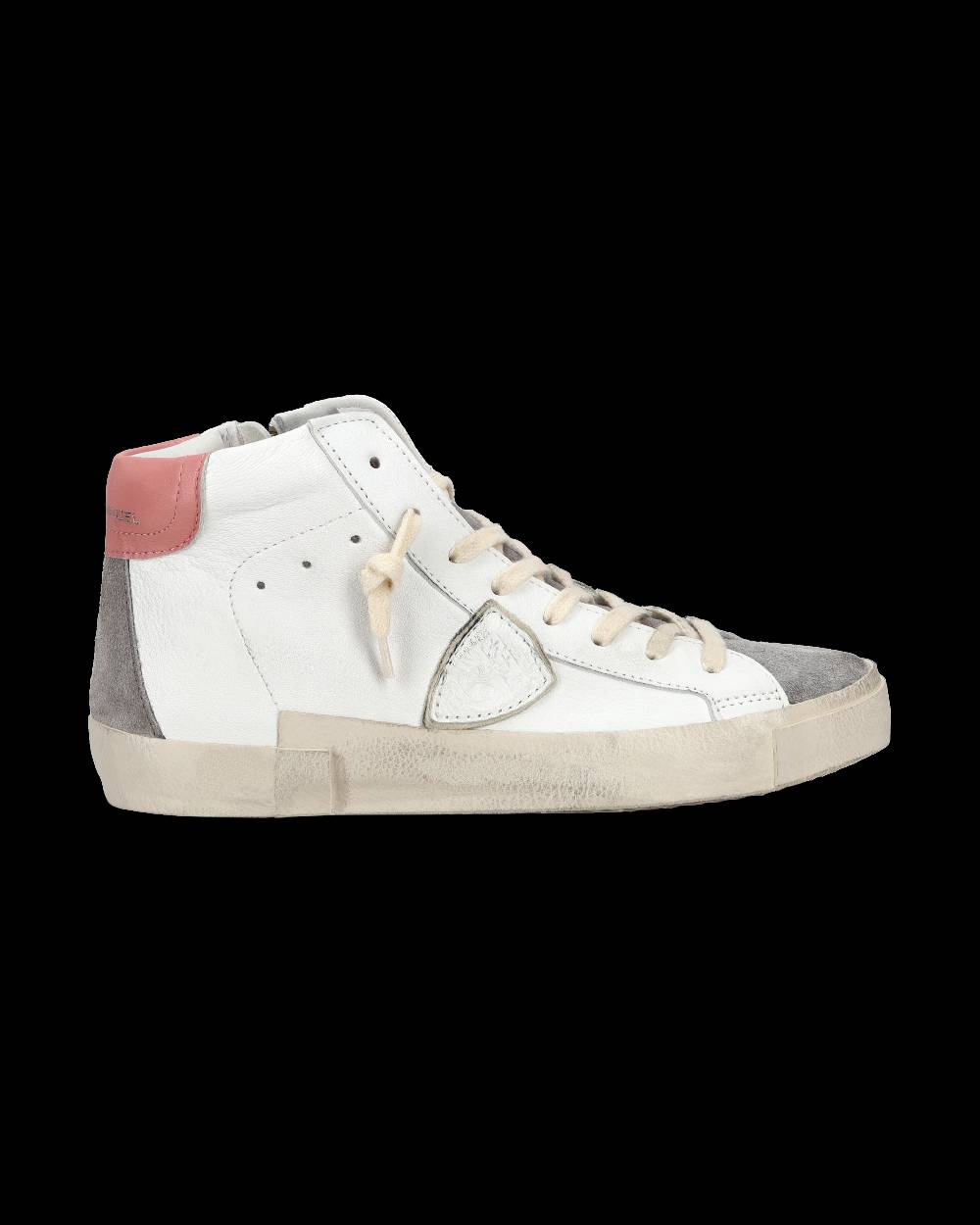 Philippe Model Sneaker casual Prsx da donna in pelle - Antracite e bianco 2025