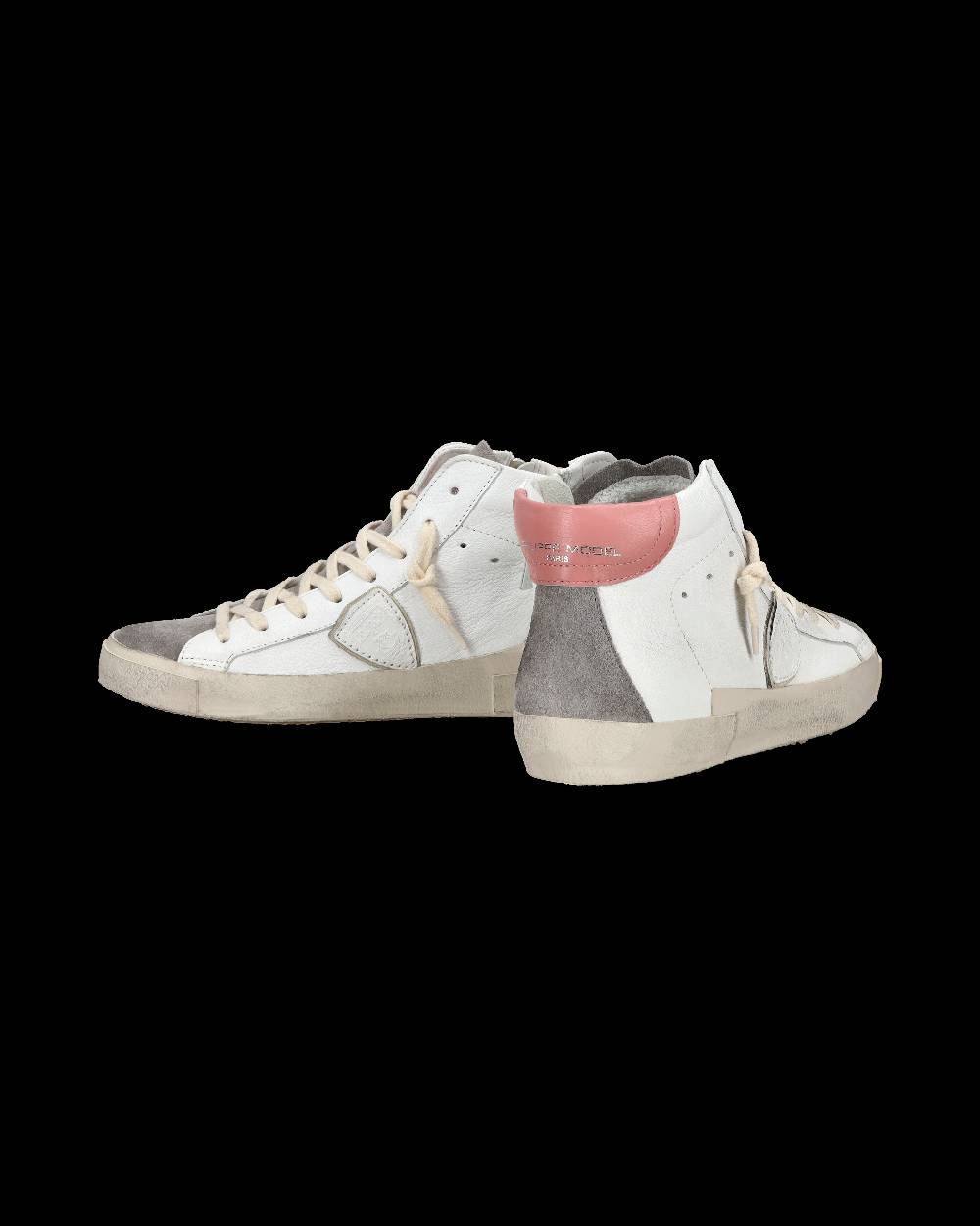 Philippe Model Sneaker casual Prsx da donna in pelle - Antracite e bianco 2025