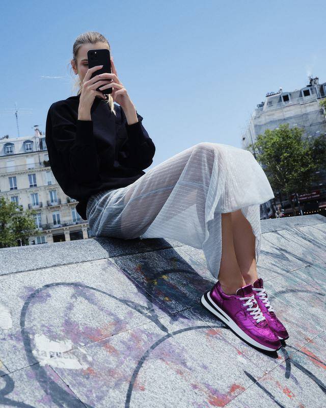 Philippe Model Sneaker basse Tropez 2.1 donna - fucsia Pezzi Unici