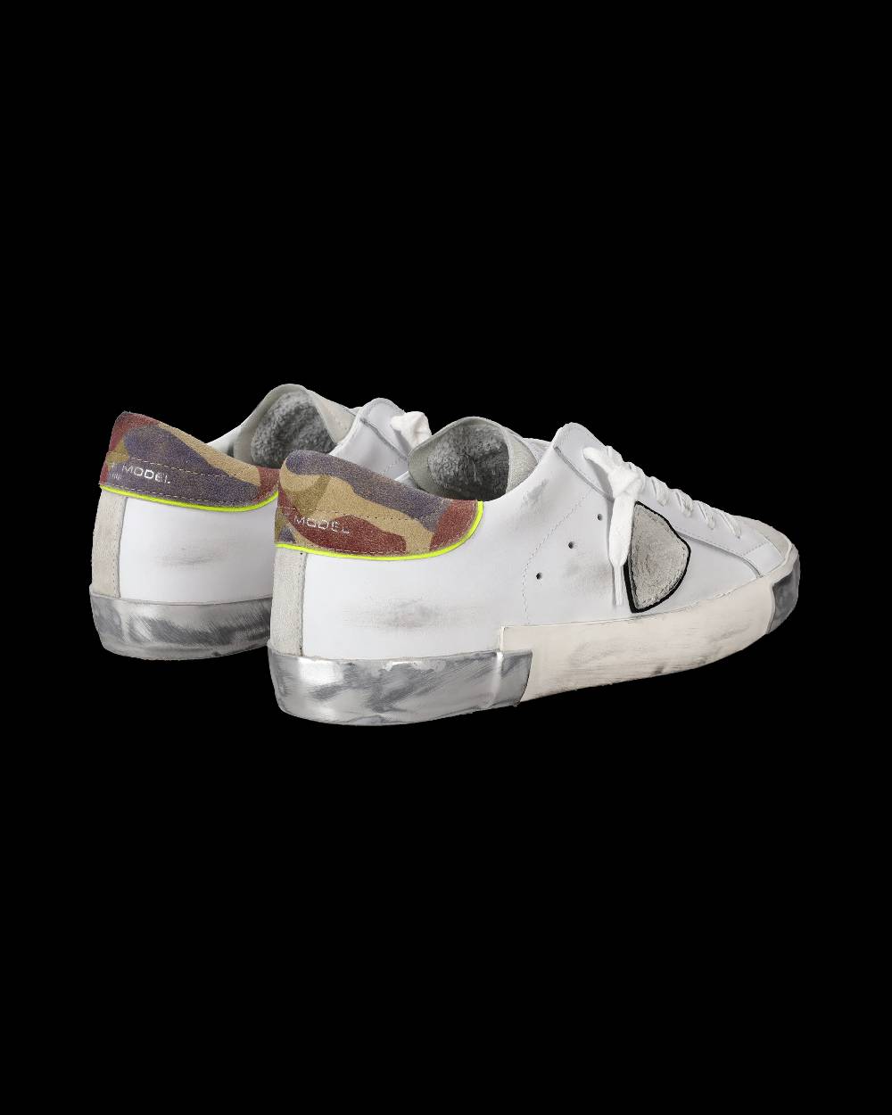 Philippe Model Sneakers Prsx da Uomo Bianche e Bordeaux in Pelle Fino Al -60%
