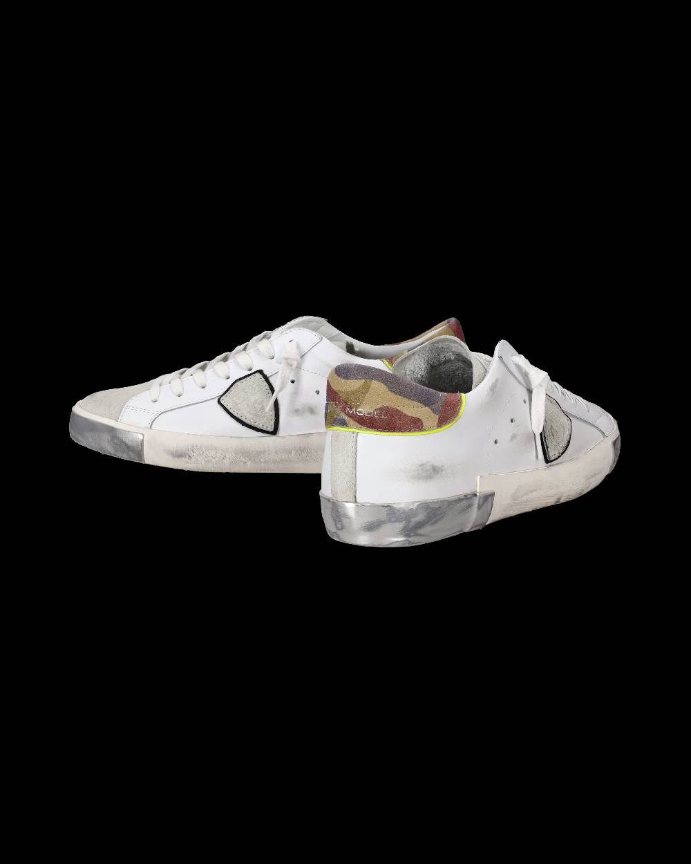 Philippe Model Sneakers Prsx da Uomo Bianche e Bordeaux in Pelle Fino Al -60%