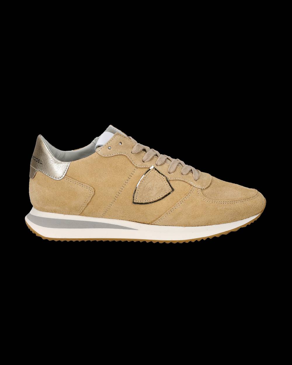 Philippe Model Sneakers Trpx da Donna Beige in Pelle Scamosciata Shopping Online