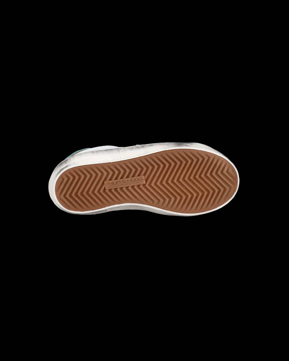 Philippe Model Scarpe da Bambini Prsx Bianche e Gialle in Pelle Italia