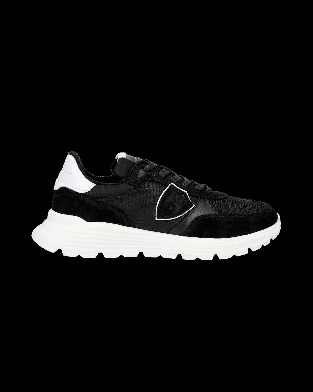 Philippe Model Sneakers Antibes da Ragazzi Nere in Tessuto Tecnico Promozione