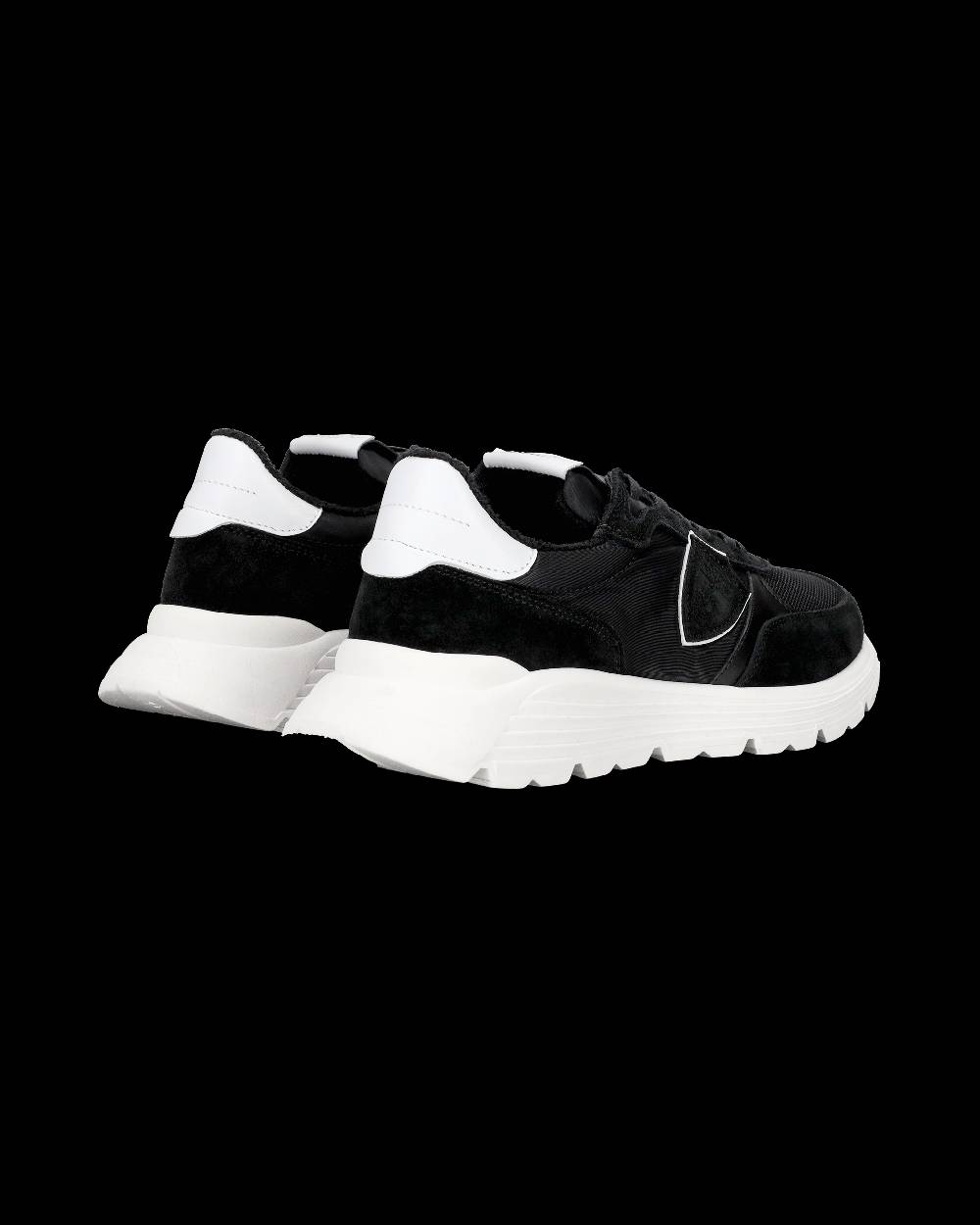 Philippe Model Sneakers Antibes da Ragazzi Nere in Tessuto Tecnico Promozione