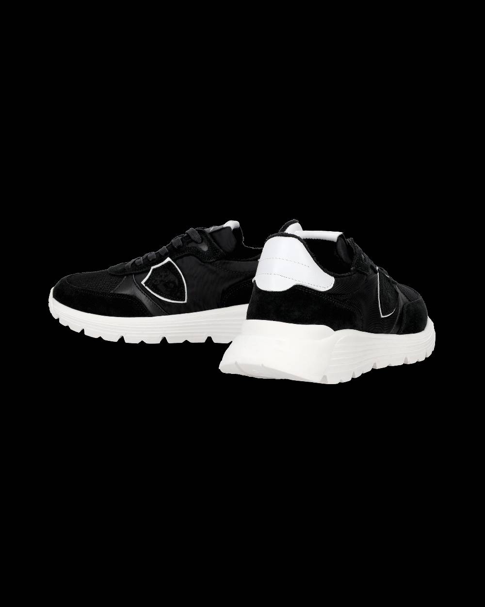 Philippe Model Sneakers Antibes da Ragazzi Nere in Tessuto Tecnico Promozione