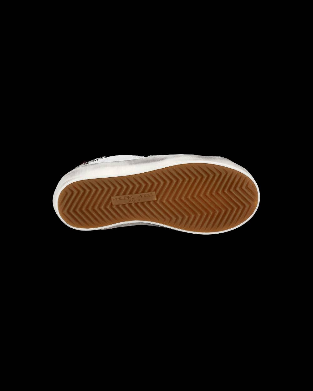 Philippe Model Sneakers Paris da Bambini Bianche e Grigie in Pelle Fino Al -60%