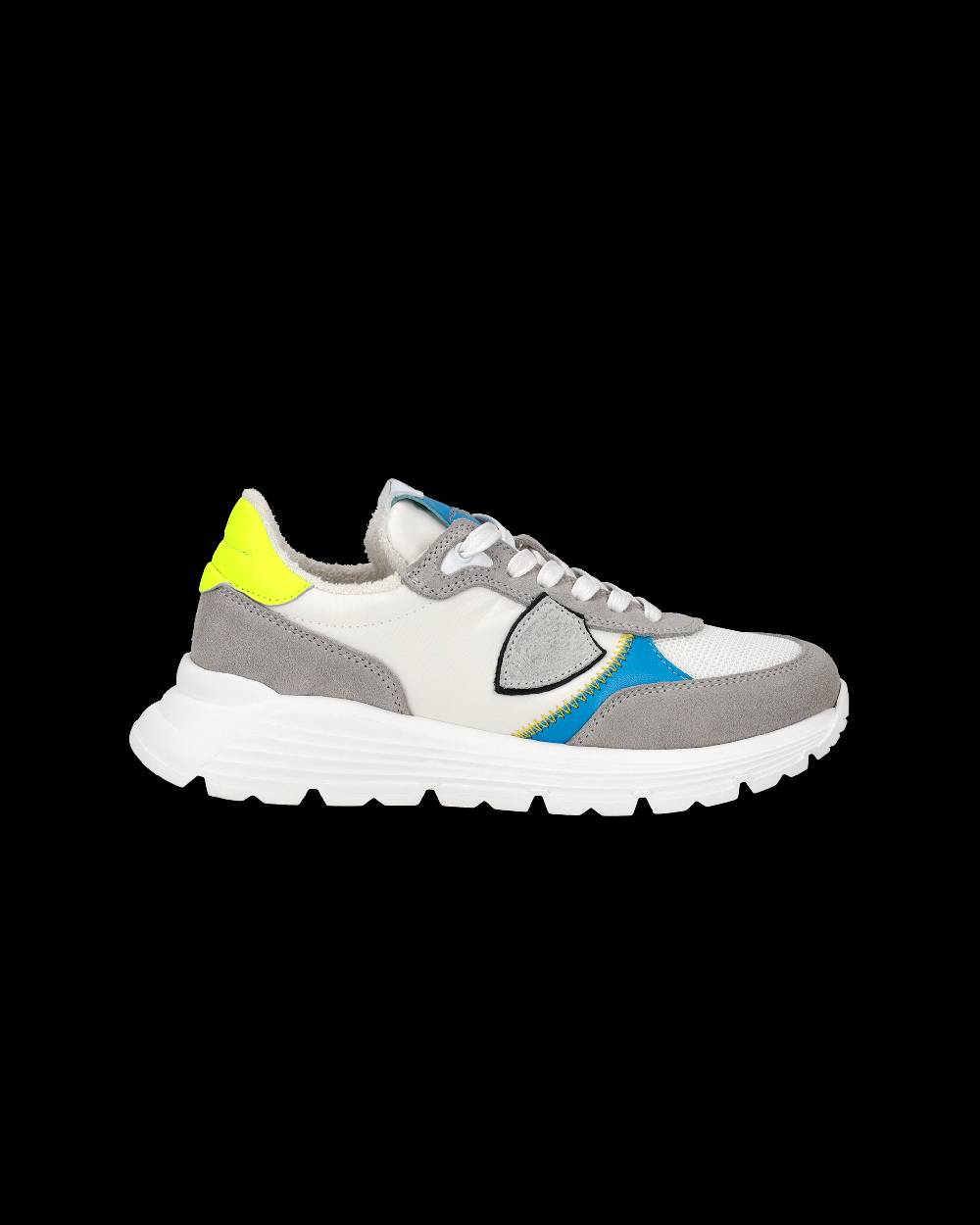 Philippe Model Sneakers Antibes da Bambini Grigie in Pelle Novità