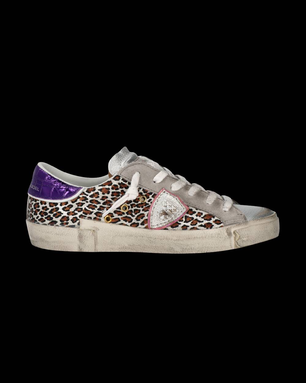 Philippe Model Sneaker Prsx Donna, Argento e Viola Offerte