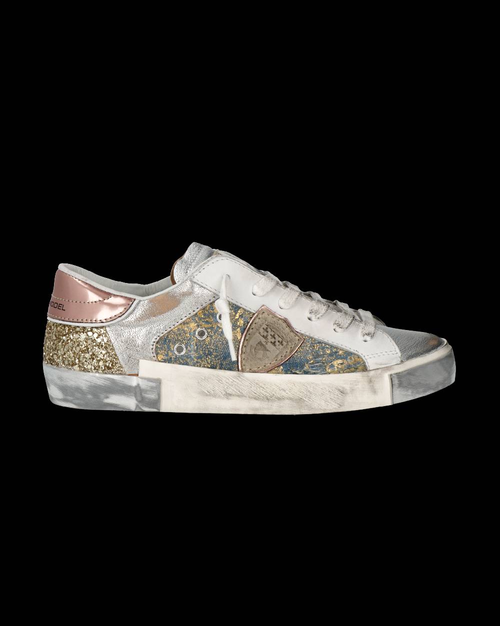 Philippe Model Sneaker Prsx Donna, Azzurro Oro Vendita Economica