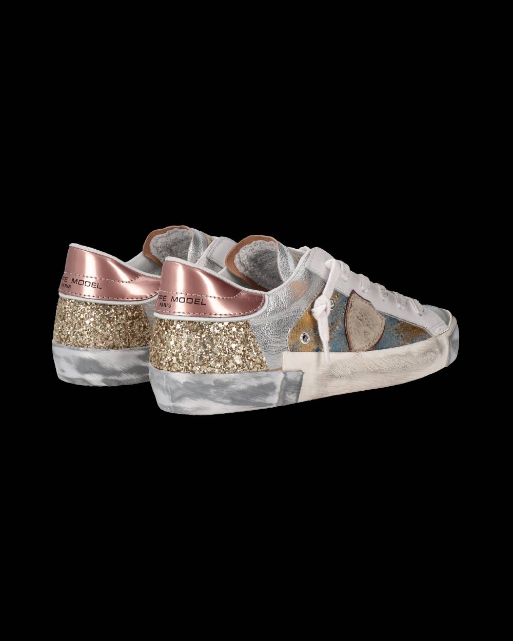 Philippe Model Sneaker Prsx Donna, Azzurro Oro Vendita Economica