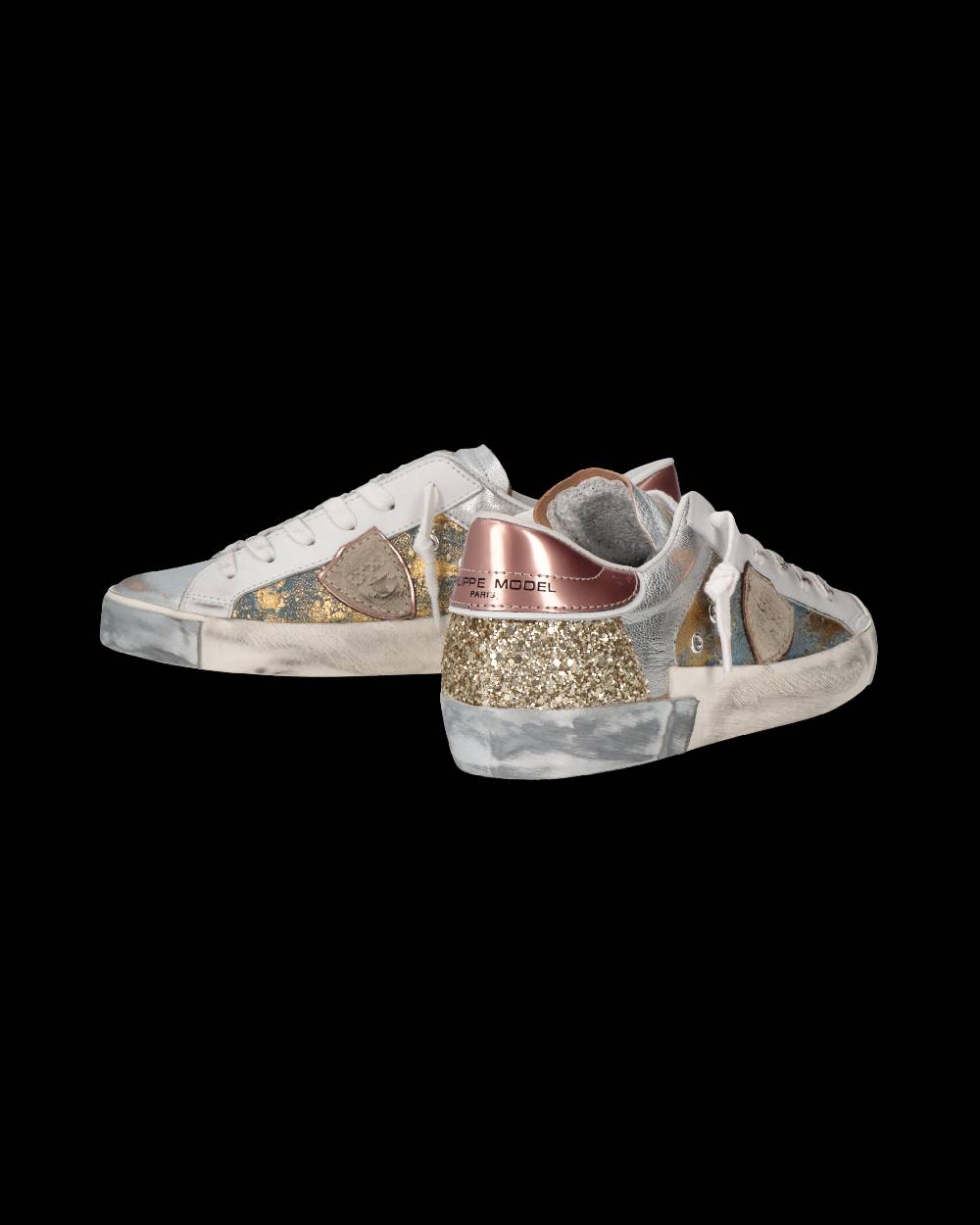 Philippe Model Sneaker Prsx Donna, Azzurro Oro Vendita Economica