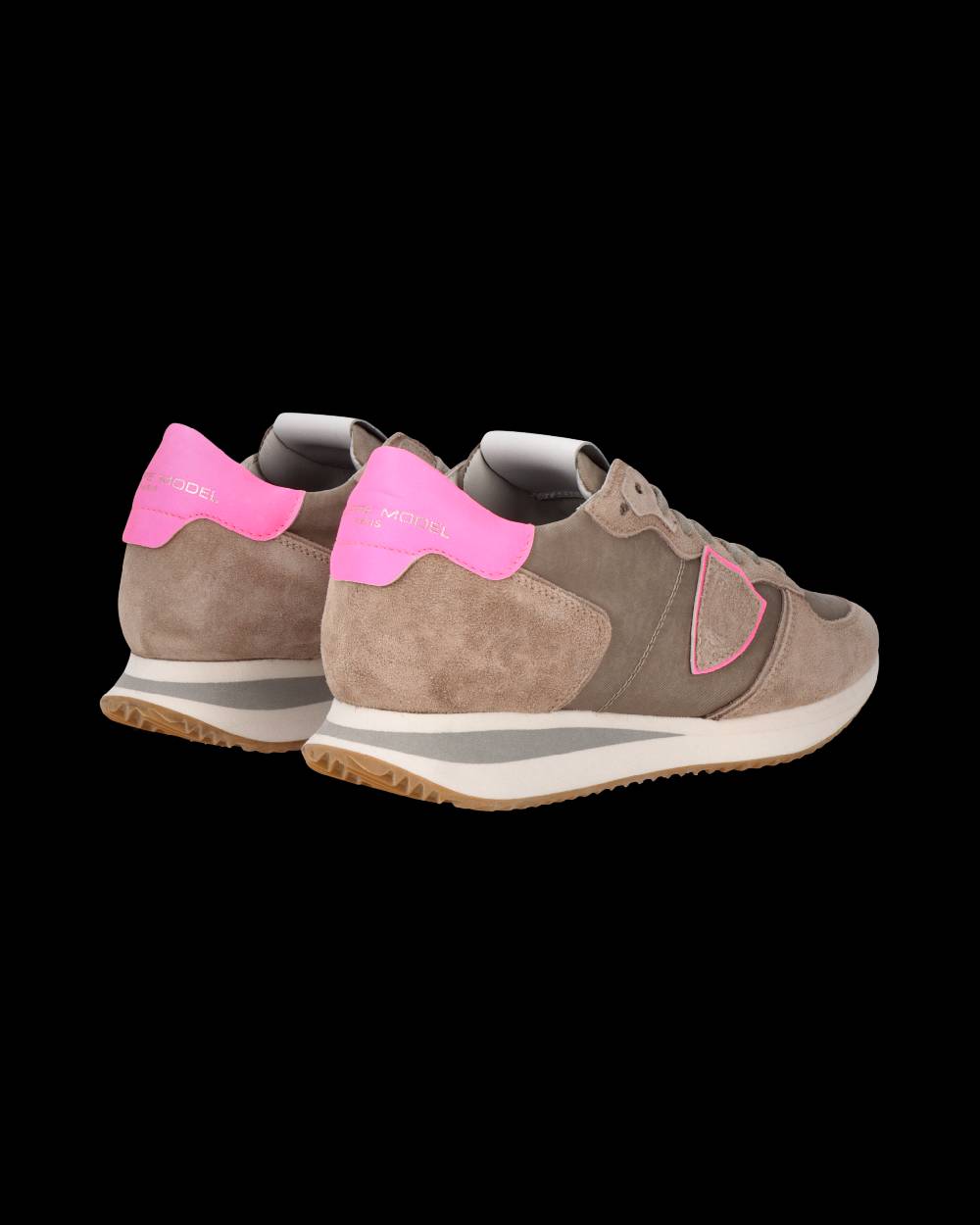Philippe Model Sneaker Trpx Donna, Beige e Fucsia I Più Venduti