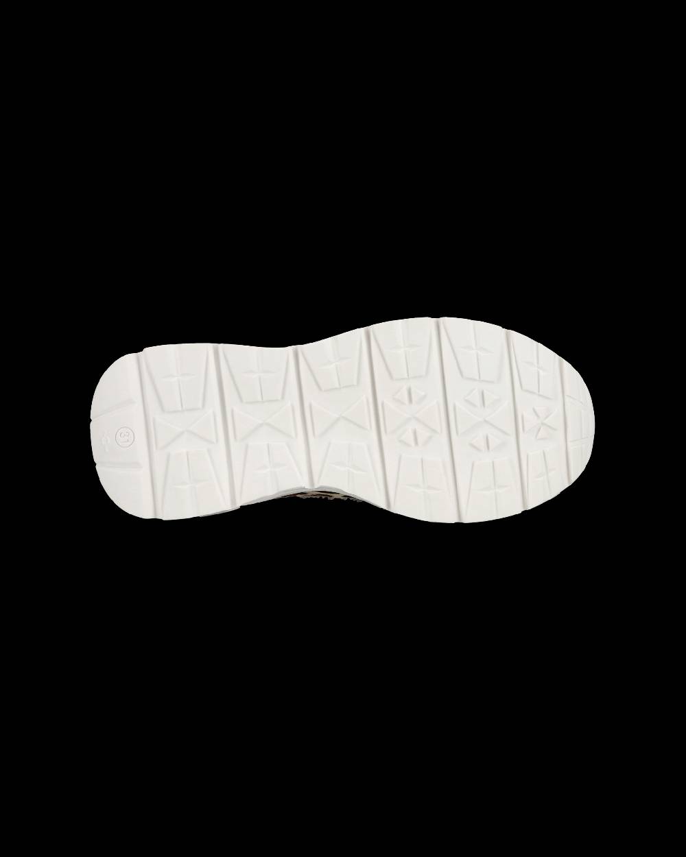 Philippe Model Sneakers basse Trpx Haute da Ragazzo in pelle e glitter, Bianco Verde Italy