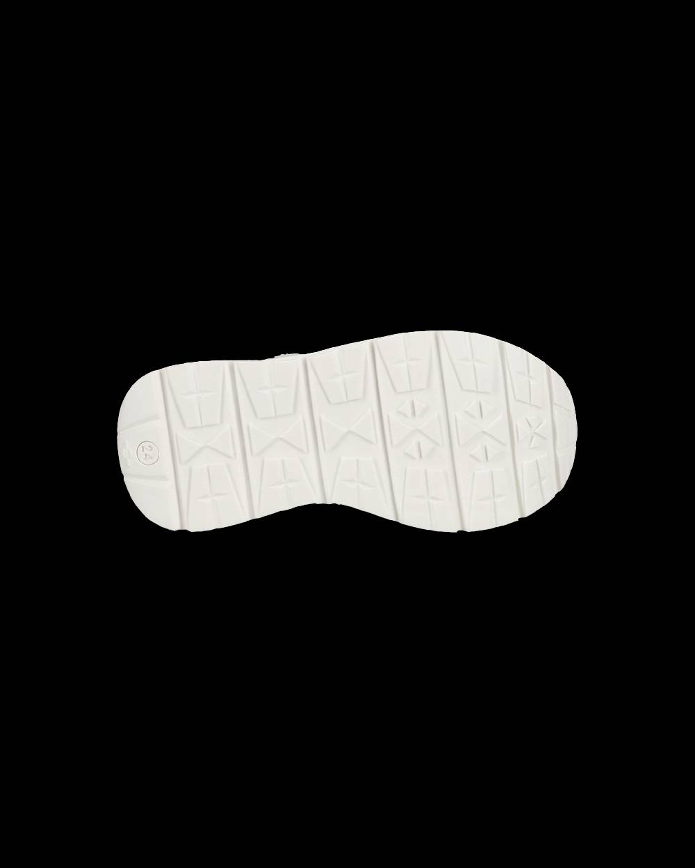 Philippe Model Baby Antibes Low-Top Sneakers in Nylon And Leather, White Beige Italia