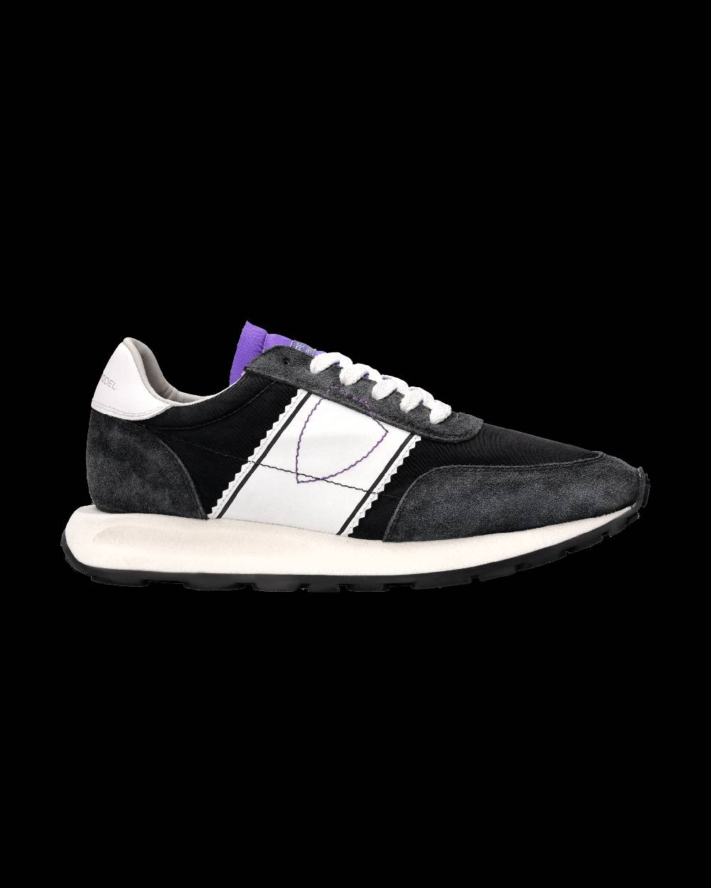Philippe Model Sneaker Running Tour Donna, Nero e Violetto Qualità Garantita