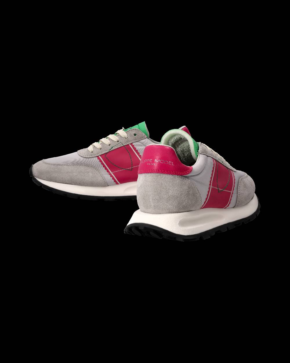 Philippe Model Sneaker Running Tour Donna, Grigio e Fucsia Negozi Online