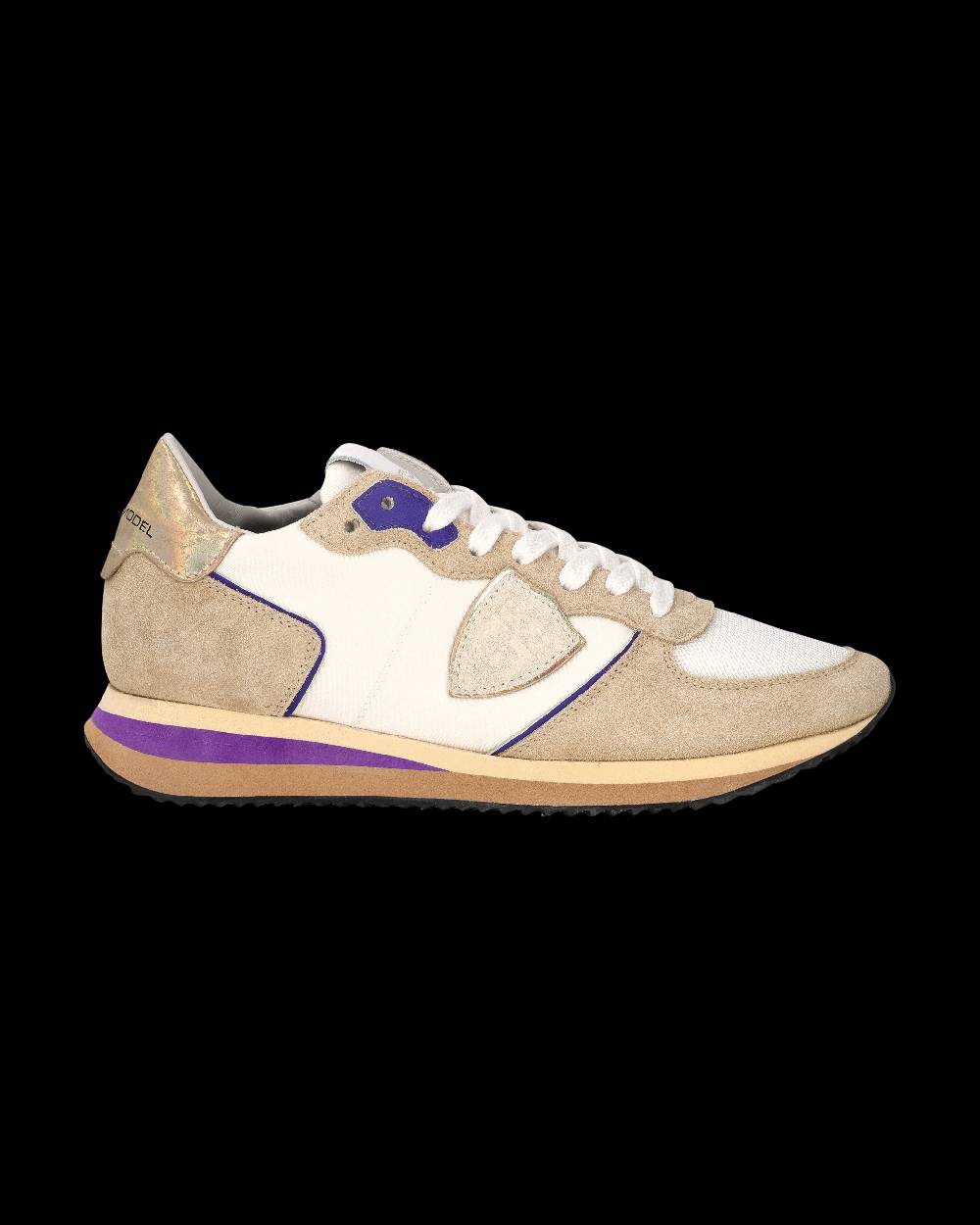 Philippe Model Sneaker Trpx Donna, Beige e Violetto Shopping Online