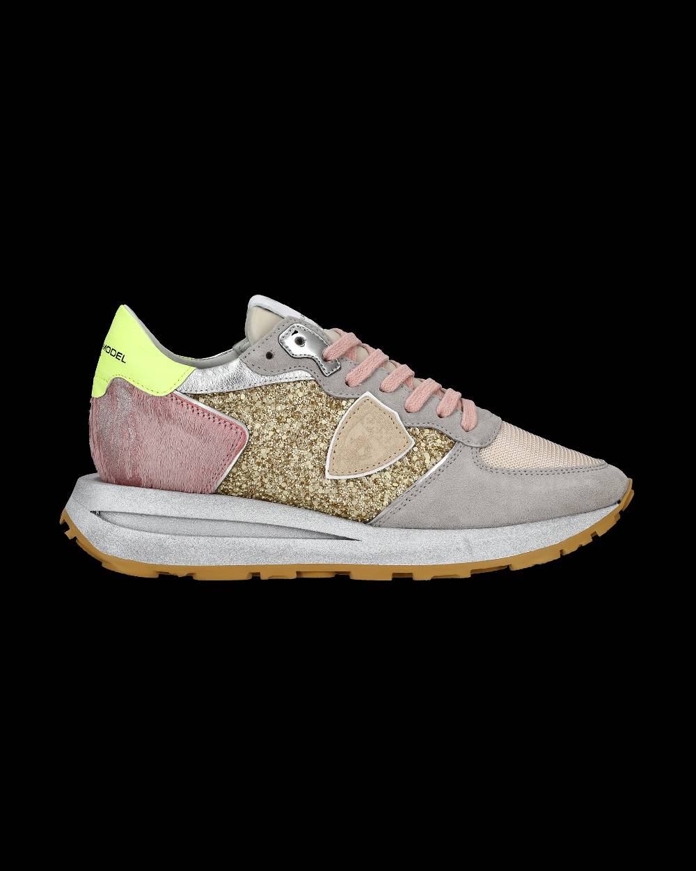 Philippe Model Sneaker basse Tropez Haute donna - oro e giallo Prezzo Ridotto