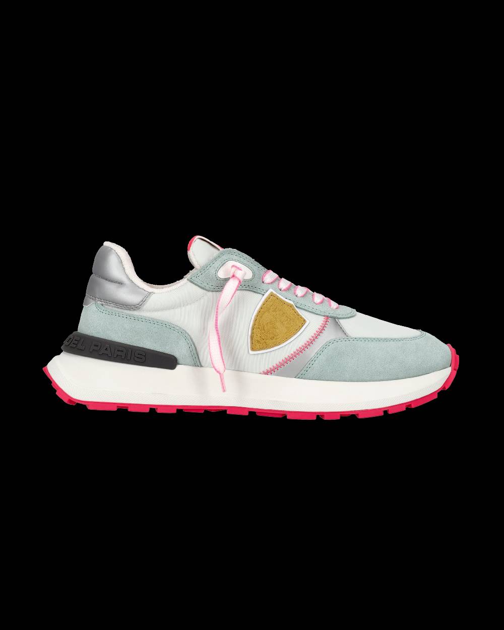 Philippe Model Sneaker bassa Antibes donna - verde acqua e fucsia Presa