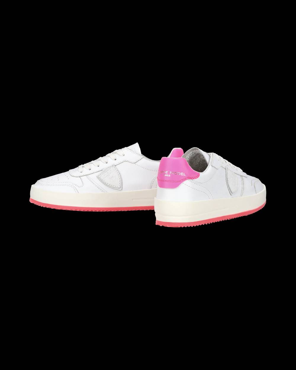 Philippe Model Sneaker bassa Nice donna - bianco e fucsia Offerta