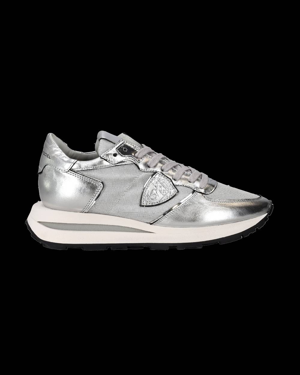 Philippe Model Sneaker basse Tropez Haute donna - argento Online