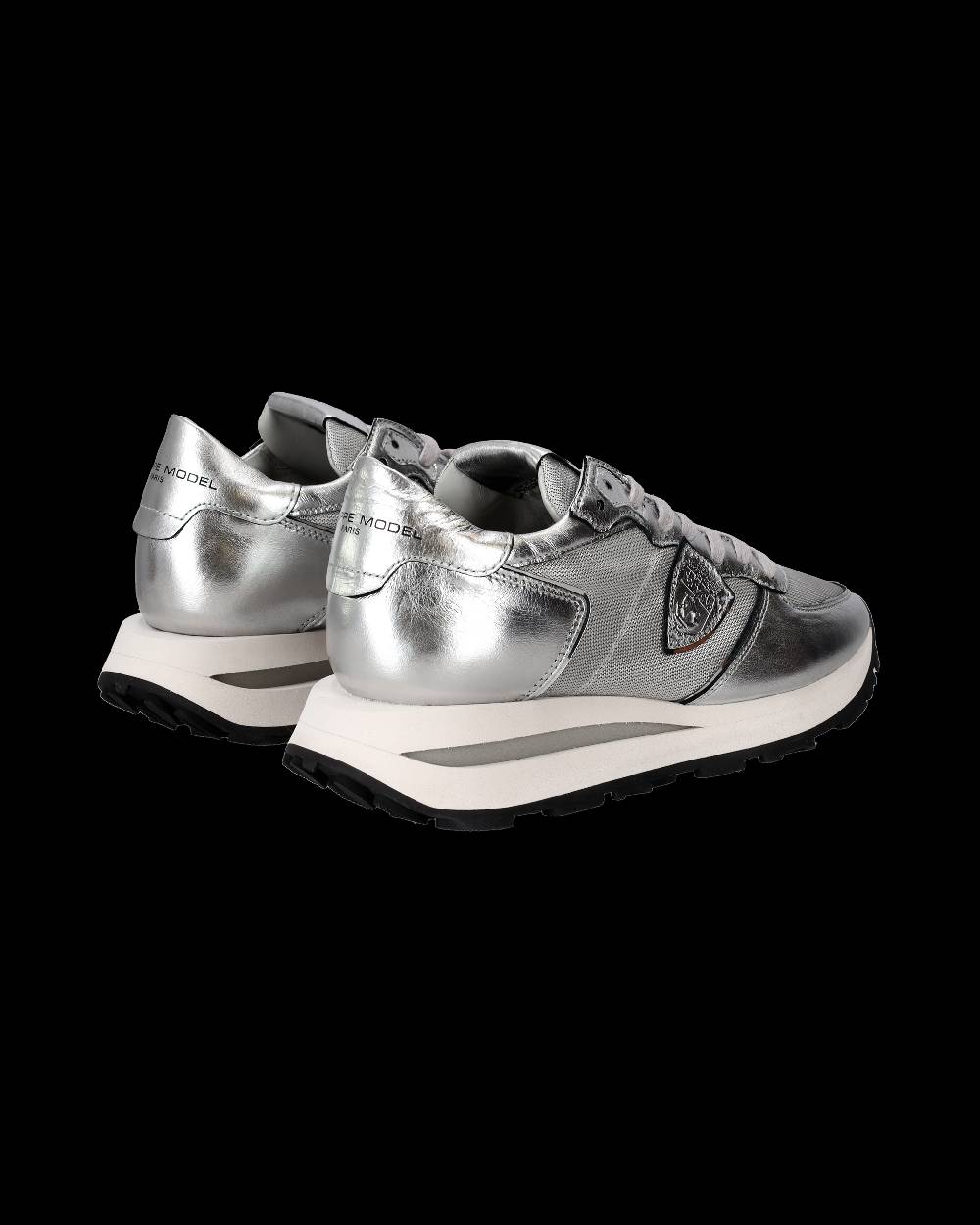 Philippe Model Sneaker basse Tropez Haute donna - argento Online