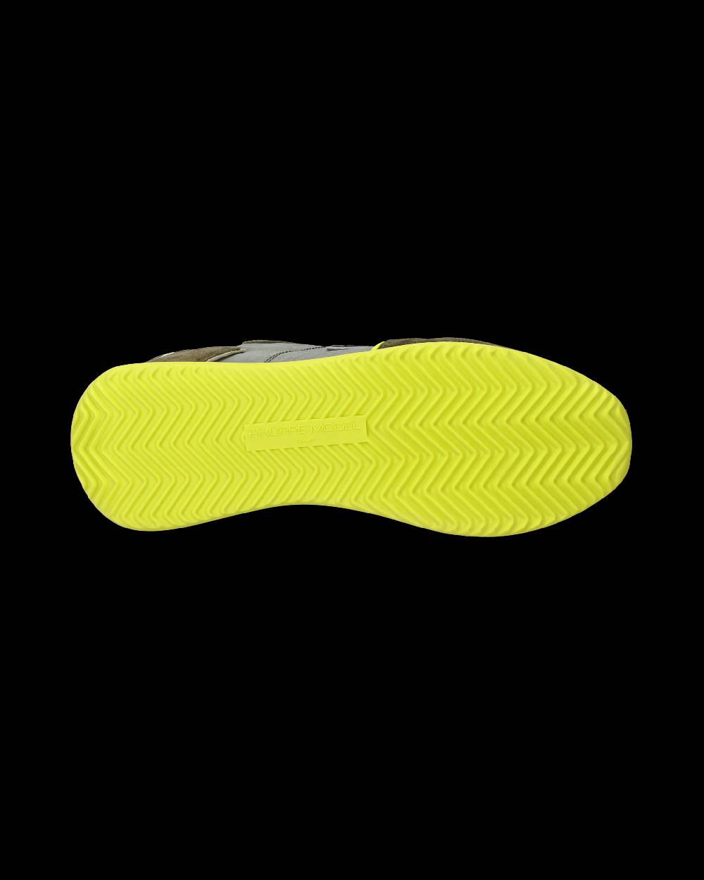 Philippe Model Sneakers Trpx da Uomo Verde militare e Gialle in Tessuto Tecnico Soddisfazione Garantita