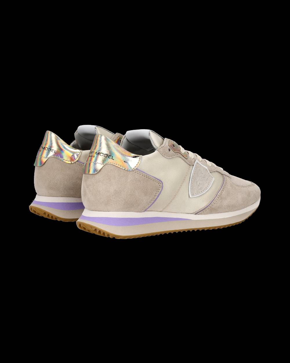 Philippe Model Sneaker bassa Trpx donna - beige e violetto Nuovo