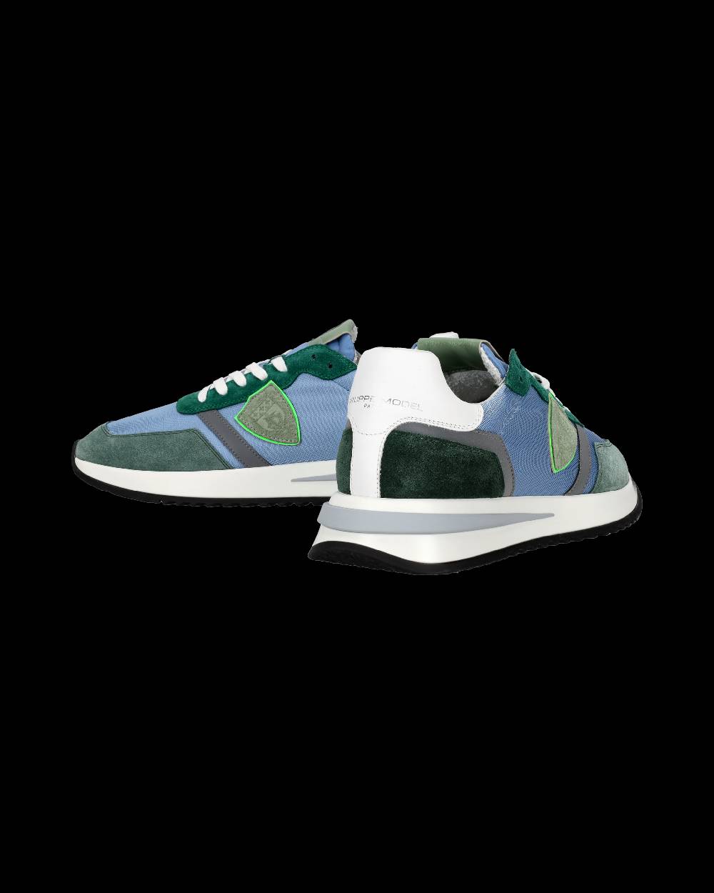 Philippe Model Sneaker bassa Tropez 2.1 uomo - verde e azzurro Promozione