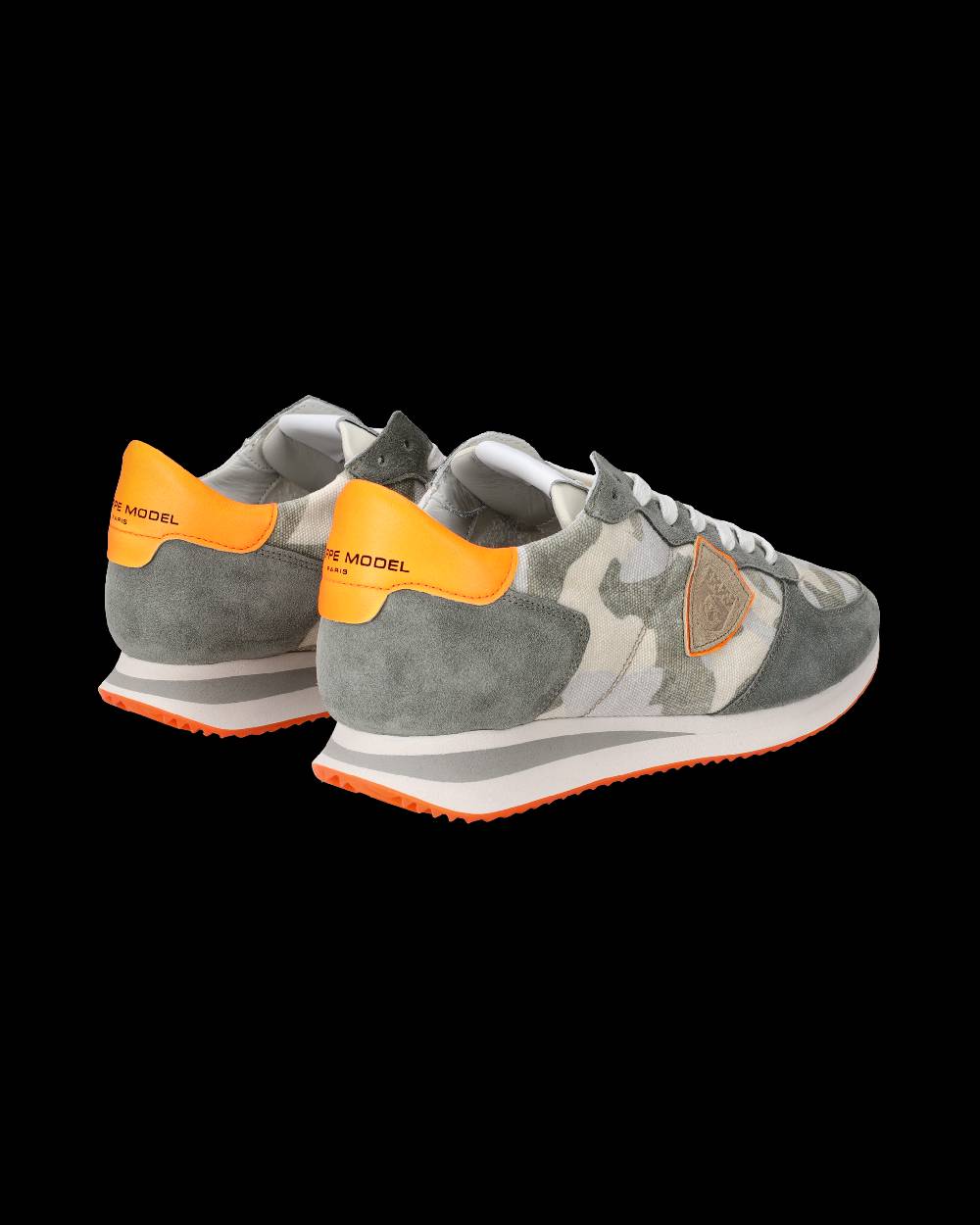 Philippe Model Sneakers Trpx da Uomo Verdi e Arancioni in Tessuto Tecnico Fino Al -60%