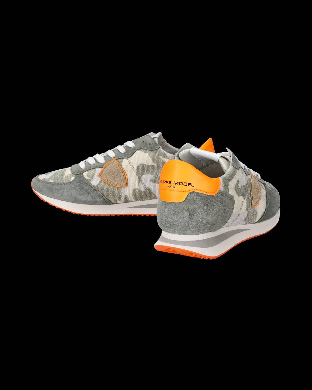 Philippe Model Sneakers Trpx da Uomo Verdi e Arancioni in Tessuto Tecnico Fino Al -60%