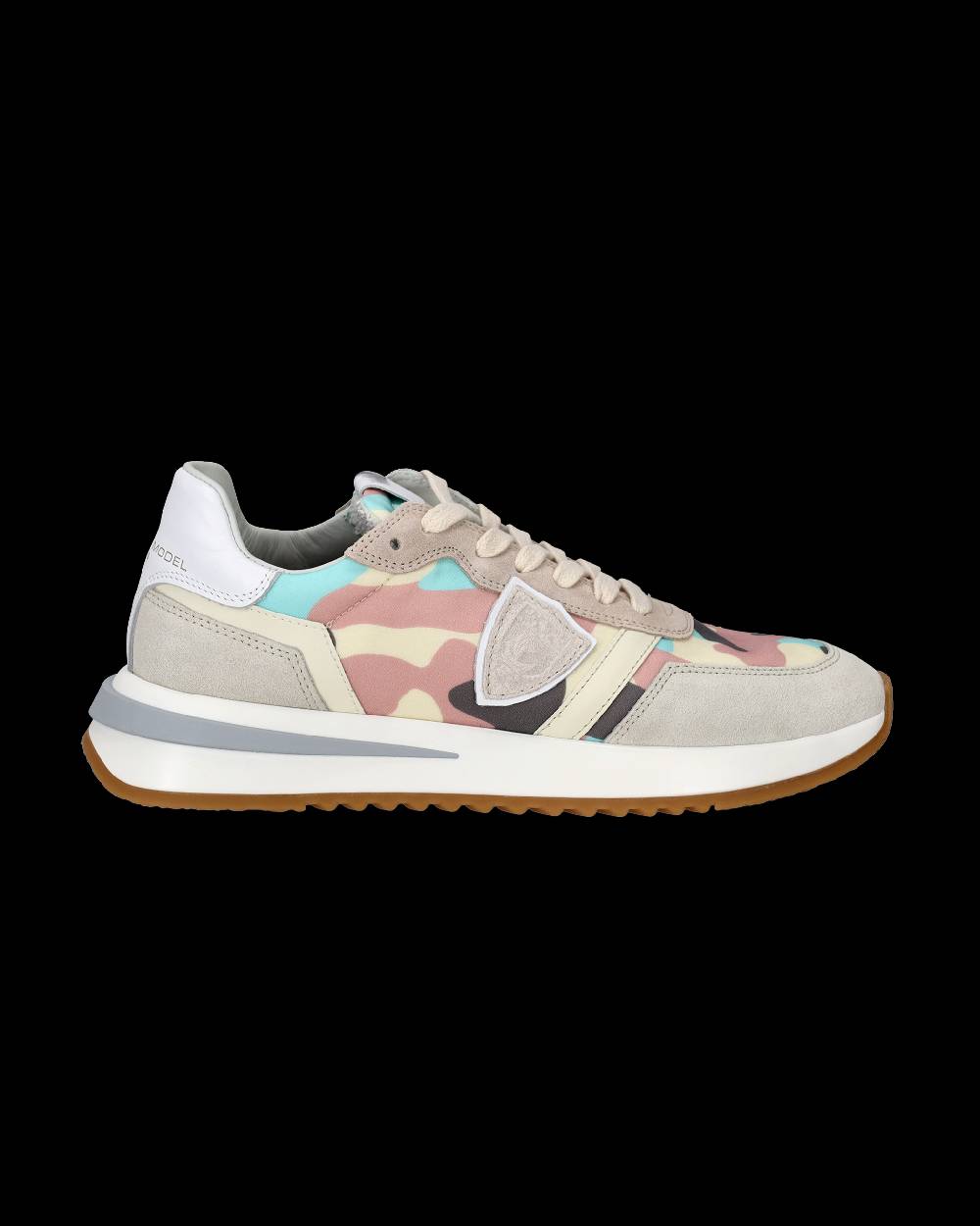 Philippe Model Sneakers Tropez 2.1 Bianche Donna in Tessuto Tecnico Sottocosto