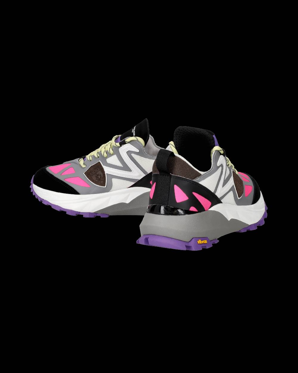 Philippe Model Sneakers Rocx da Donna Fucsia e Bianche in Tessuto Tecnico Vendita Economica