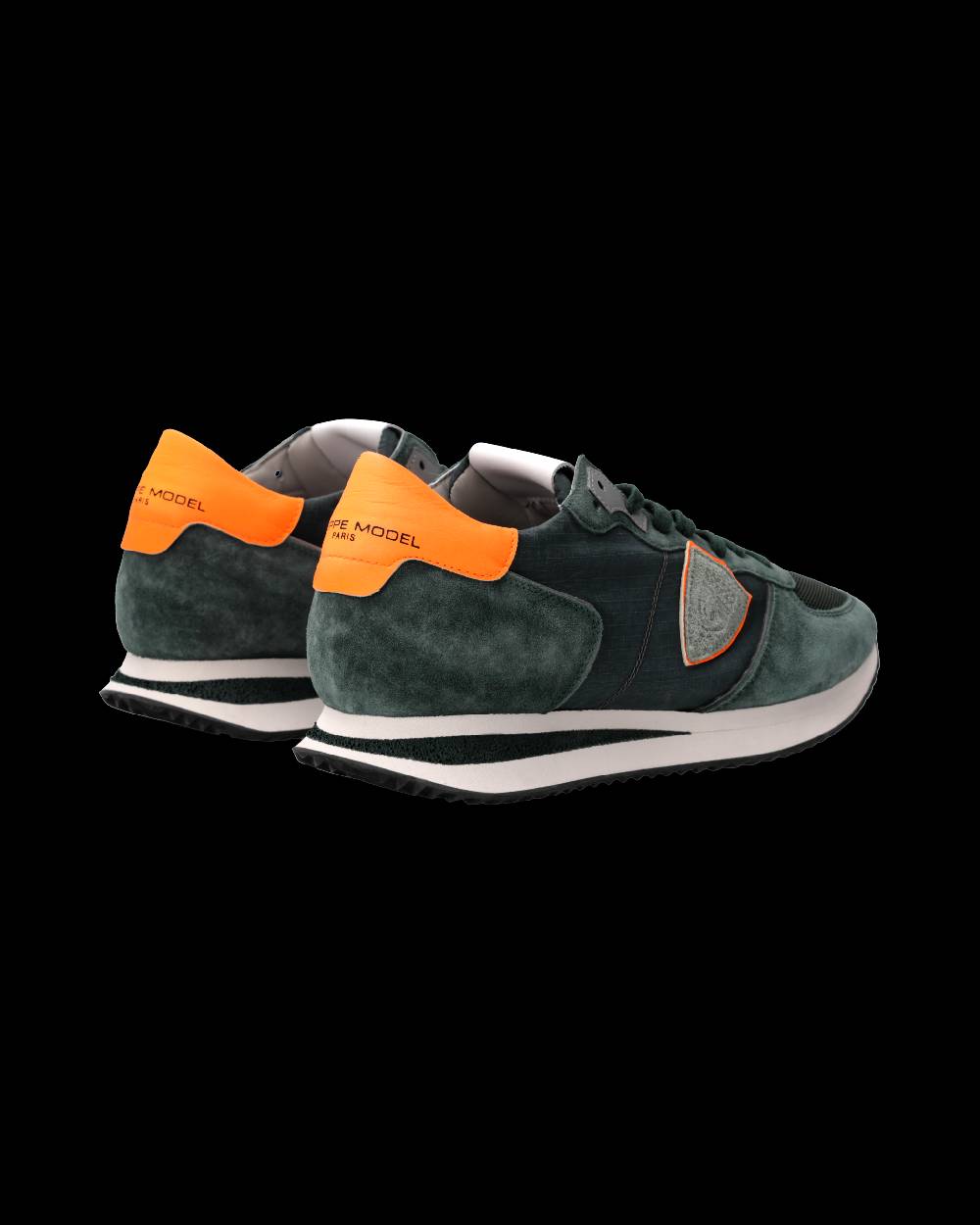 Philippe Model Sneaker Trpx Uomo, Verde e Arancione Outlet