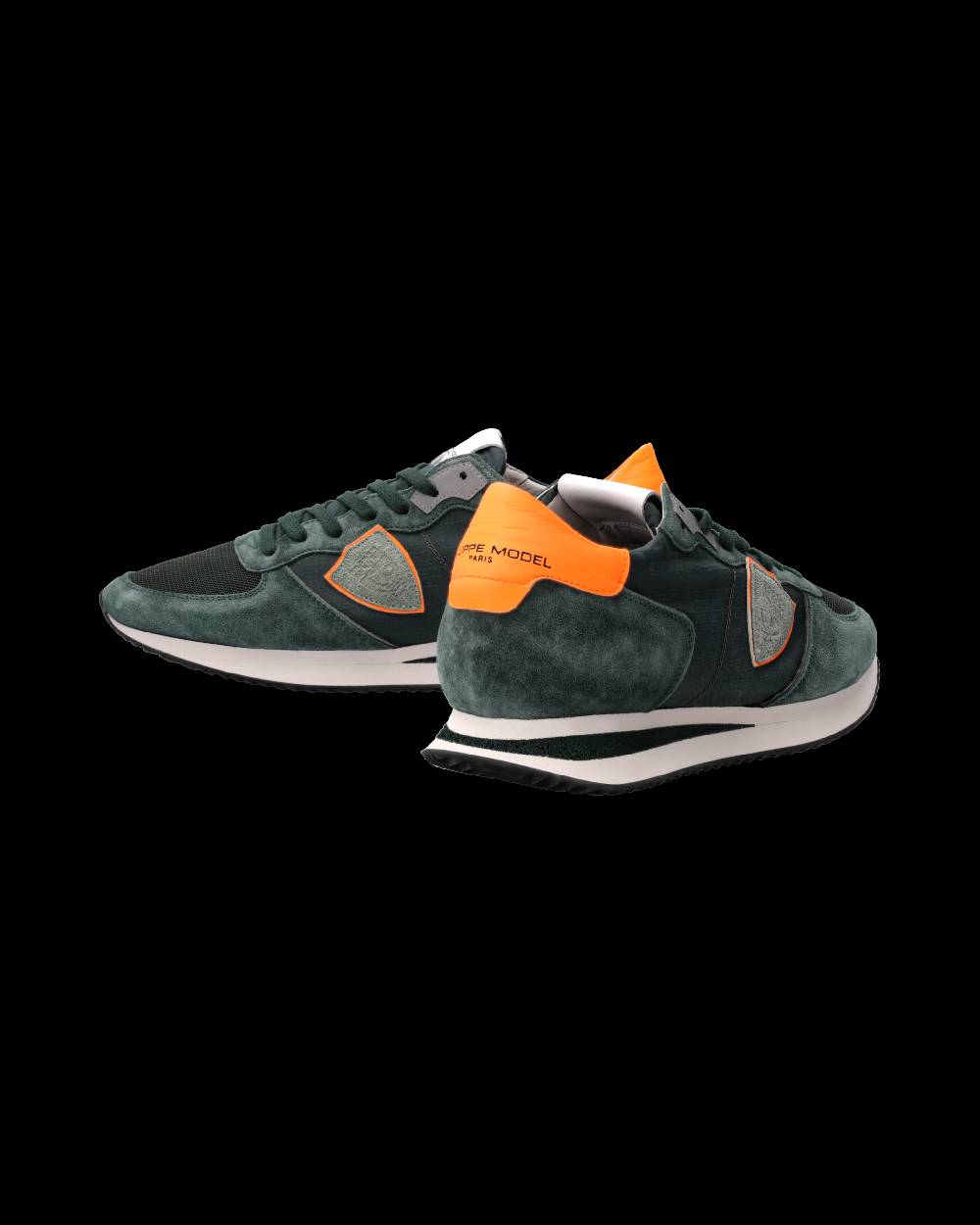 Philippe Model Sneaker Trpx Uomo, Verde e Arancione Outlet