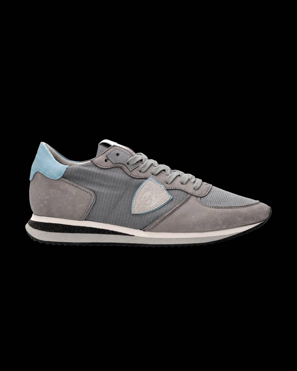 Philippe Model Sneaker Trpx Uomo, Grigio e Azzurro Saldi