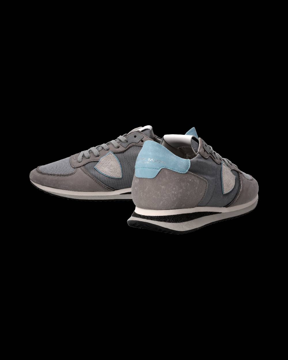 Philippe Model Sneaker Trpx Uomo, Grigio e Azzurro Saldi