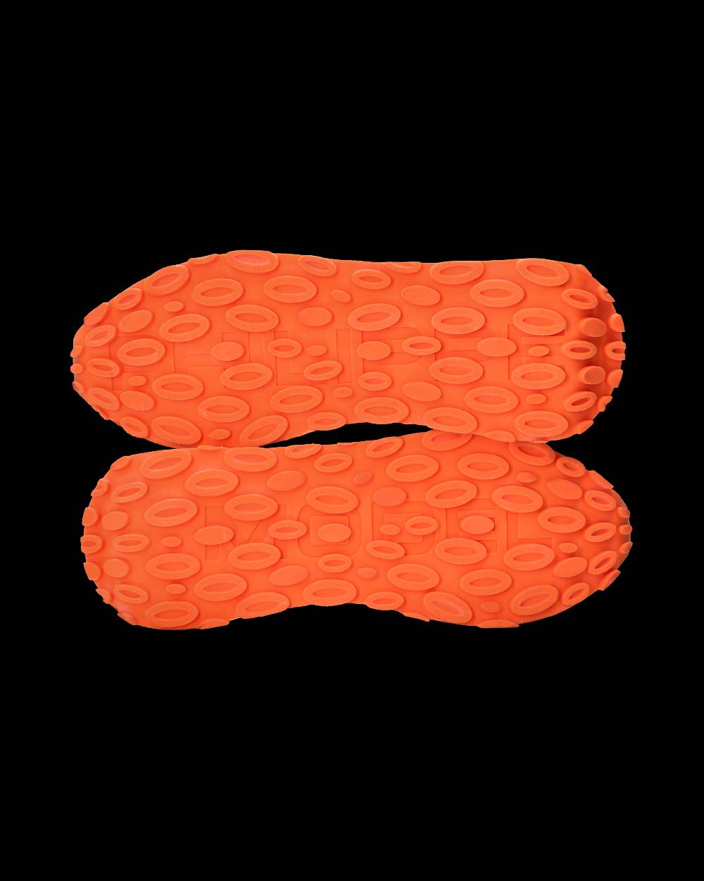 Philippe Model Sneaker Tropez Haute Uomo, Nero e Arancio Hotsell