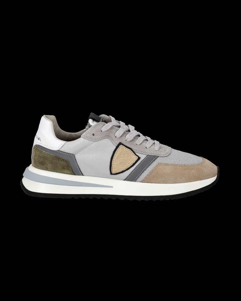 Philippe Model Sneakers Tropez 2.1 da Uomo Grigie in Tessuto Tecnico Vendita Calda
